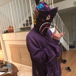 Bape sweatshirt jacket hoodie